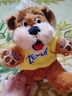 NWT Vintage Authentic Zellers Zeddy Plush Stuffed Animal Bear Stuffie Canada
